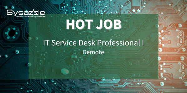 We are seeking an IT Service Desk Professional I to provide over-the-phone technical support and deliver exceptional customer service. Learn more: bit.ly/46IrFh2

Pay Rate USD 23.21 Hourly/W-2
We provide health benefits and a 401k plan

#NowHiring #ITJobs