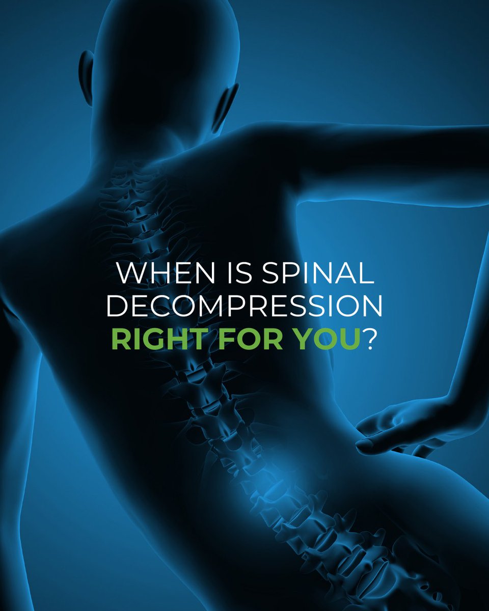 JDchiro's tweet photo. POV: You were told surgery was next⦠then decompression worked.
No knife. No downtime. Just real healing.
Book your consultation today.
#BackPainRelief #SpinalDecompression #SciaticaHelp #NonSurgicalHealing https://t.co/Mz9LwB8XrR