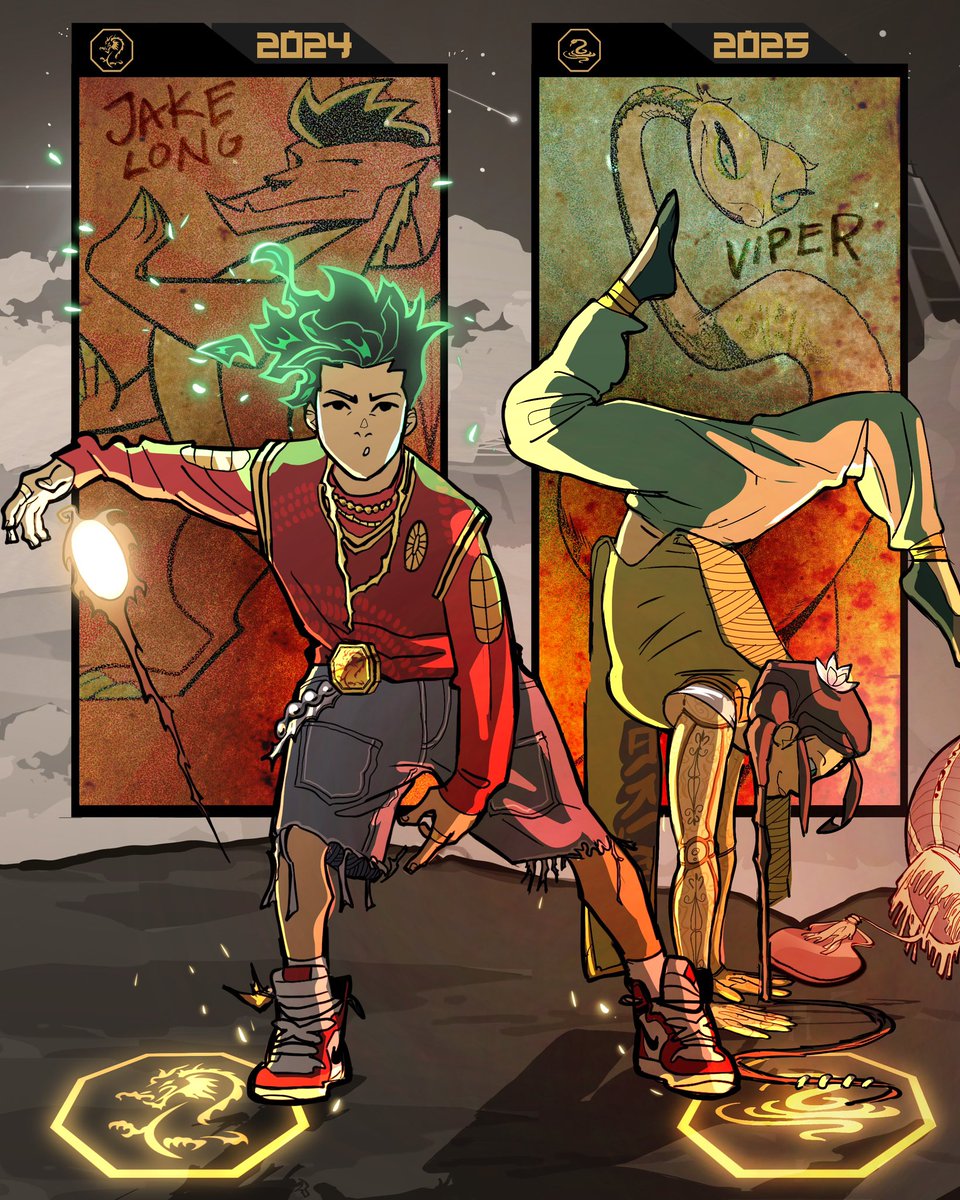 saevastella_'s tweet image. Lunar New Year | 2024 | 2025