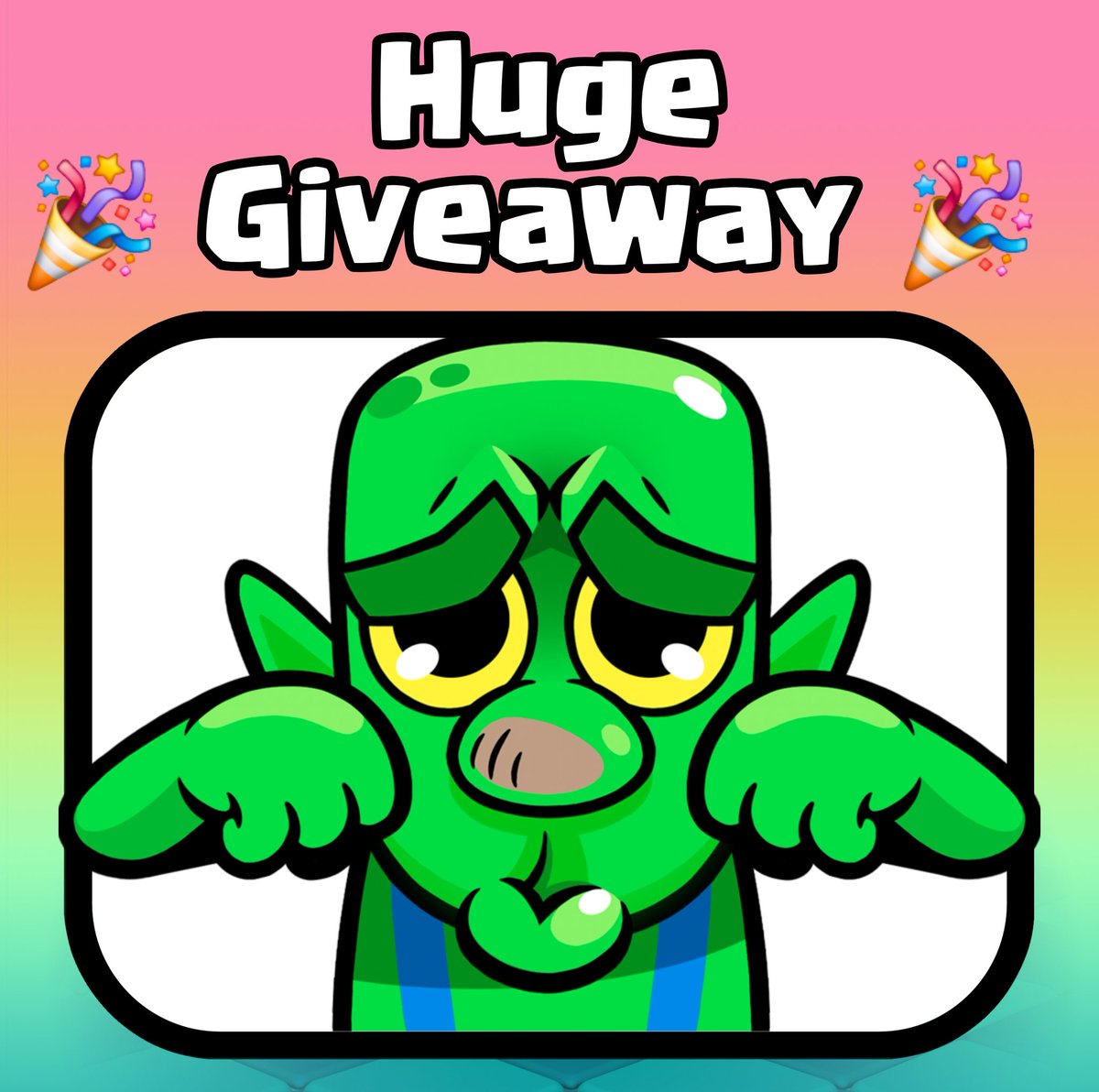 🎁 10x Boohoo Goblin Emote Giveaway! 🎁
5x directly here on 𝕏, 5x on my Discord!
How to enter:
💘 Follow <a href="/raf_the_king_/">Raf the King</a>
🔁 Retweet / Repost
👥 Join discord.gg/xDZe83UAWC and participate in the other 50% of the giveaway
💭 Leave a comment

Good luck! 🍀