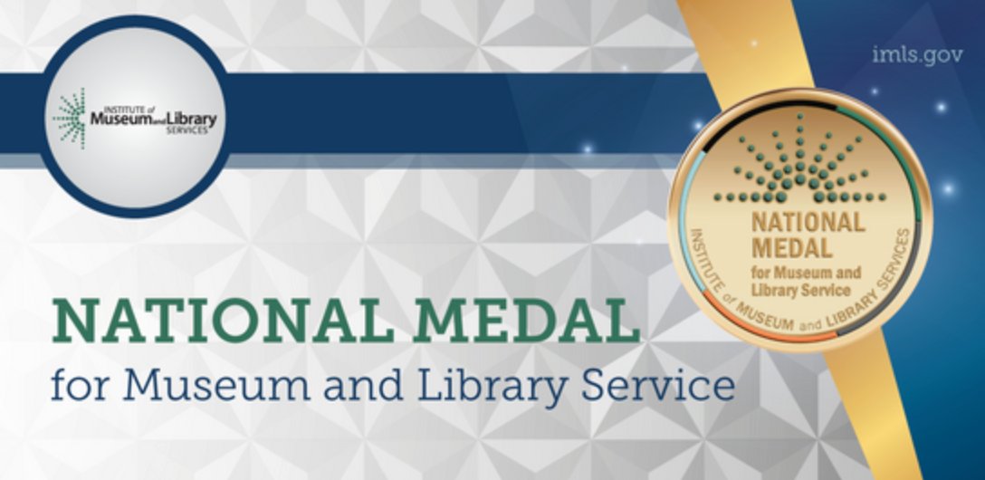 infodocket's tweet image. IMLS Announces 2025 Winners of National Medal for Museum and Library Service (via @US_IMLS) content.govdelivery.com/accounts/USIML… #libraries #museums