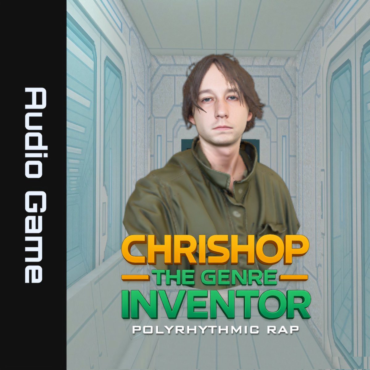 ChrishopDenver's tweet photo. I seek your feedback please, for the album cover artwork. My revised more user-friendly version of the audio game (interactive record) Polyrhythmic Rap.

All respectful advice for the design is welcomed. 
#music #art #popmusic https://t.co/p3GfYok2ov