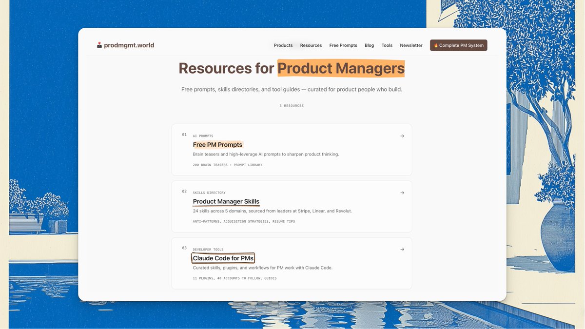 George from 🕹prodmgmt.world tweet media