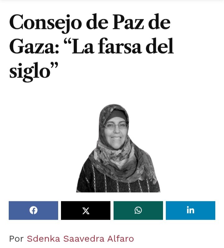EUU e Israel venden a Palestina🇵🇸 al mejor postor “60 estados que acudieron a la invitación de Trump para formar parte del CPG, levantarán sus negocios inmobiliarios sobre la sangre derramada por los palestinos de Gaza”.
larazon.bo/opinion/column…
#PalestinaLibre <a href="/JOTACE7777/">J C</a>