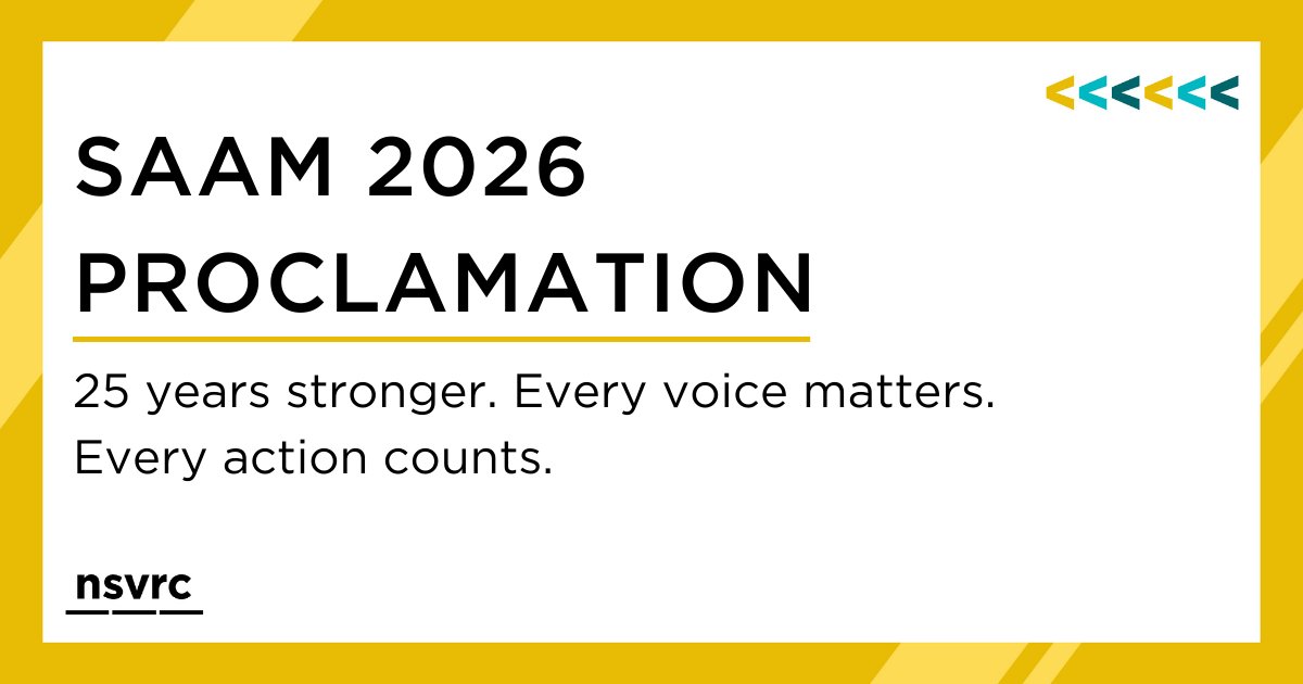 National Sexual Violence Resource Center tweet media
