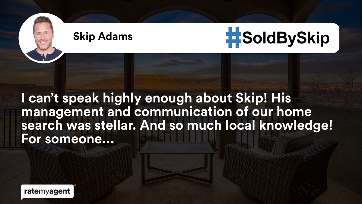 SoldBySkip's tweet photo. Have you heard?? Here’s what makes #SoldBySkip one of the Top Real Estate Teams in Albuquerque and Rio Rancho!  #Albuquerque #AlbuquerqueRealEstate #RioRancho #REALTOR #YouABQ 
https://t.co/LPXO7vuZEZ https://t.co/TiJcKq1Bww