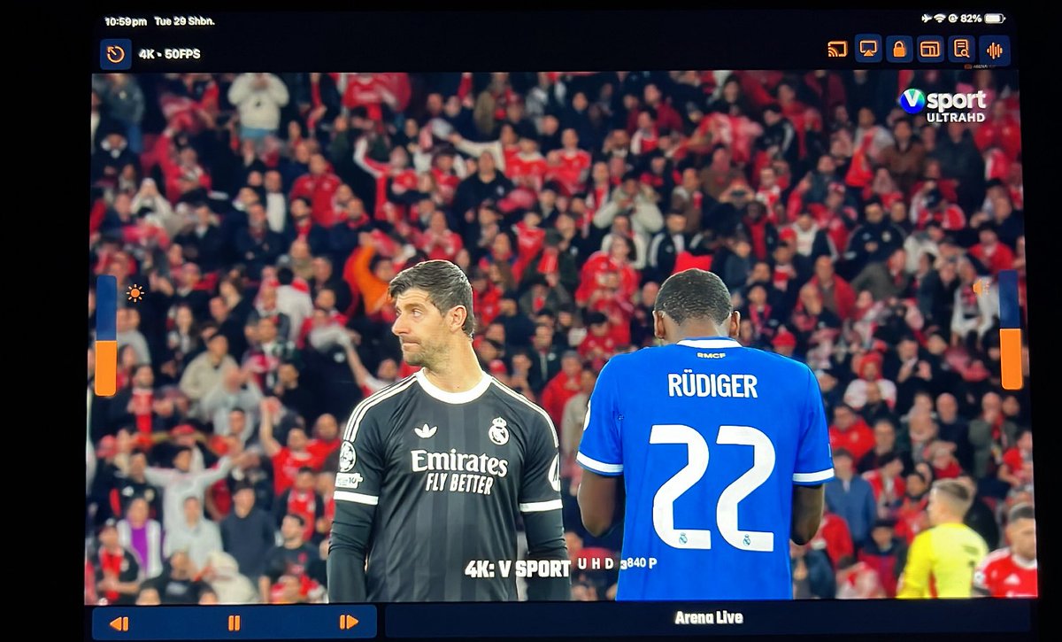 مدريد وبنفيكا 4k 😍❤️
ليالي الابطال 4k-50fps ! 
3840” فوركي حقيقي 
وثبات كامل من اول دقيقه لاخر دقيقه..

حسافه على كل دقيقه ضاعت على الHD

للطلب : arena-lives.com