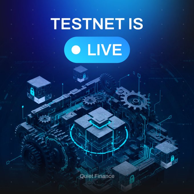 cryptopro_07's tweet photo. @Quiet_Finance potential testnet airdrop🎁

Cost- free

⭐Quiet Finance is a Stablecoin protocol for passive and protected yield

💥Seson 0 Live
🎁 Points convert  into airdrop https://t.co/njYCWArYbt