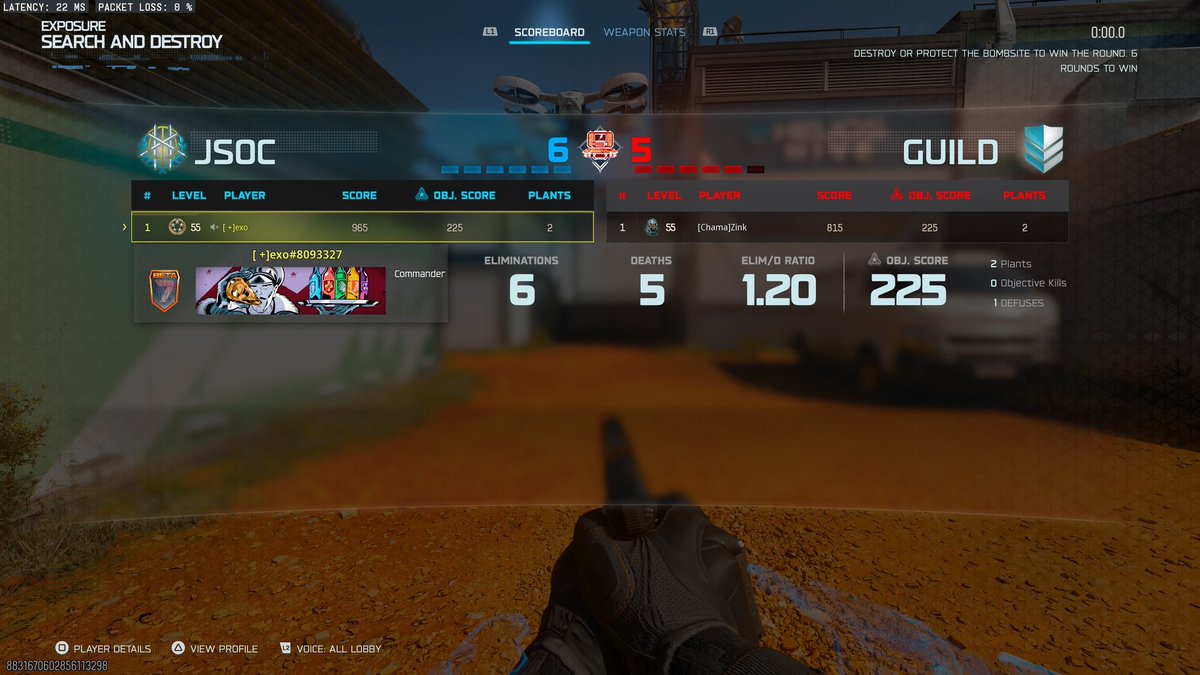 MindOvExo's tweet image. 1V1 CK $150 GTD 1ND #champ