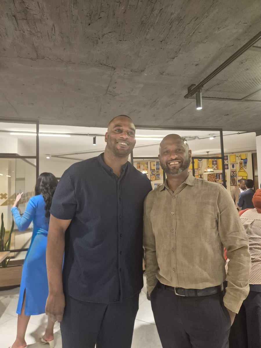 NeftalemF's tweet image. #TheAddisAIForum 🇪🇹
A.I. infrastructure in Africa with @OpenAI 🔥
#AfricaAI #TechInAfrica #ALX #OpenAI
Yes, I know I look handsome 
but unfortunately I got completely outsized by Emmanuel (OpenAI’s Head Lead for #Africa).Not only is the man giant, he’s also ridiculously talented
