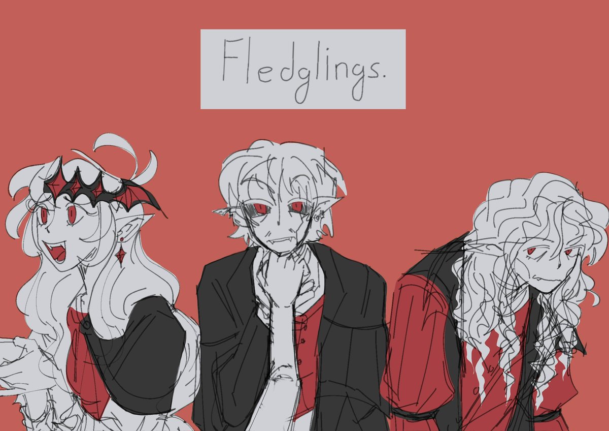 took some creative liberties with Owen, since he was technically asleep for 200 years…
#vampiressmp #vsmp