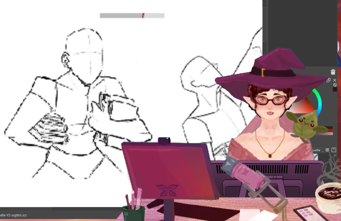💫🌷Giiibs | Witch Vtuber | Art Journey tweet media