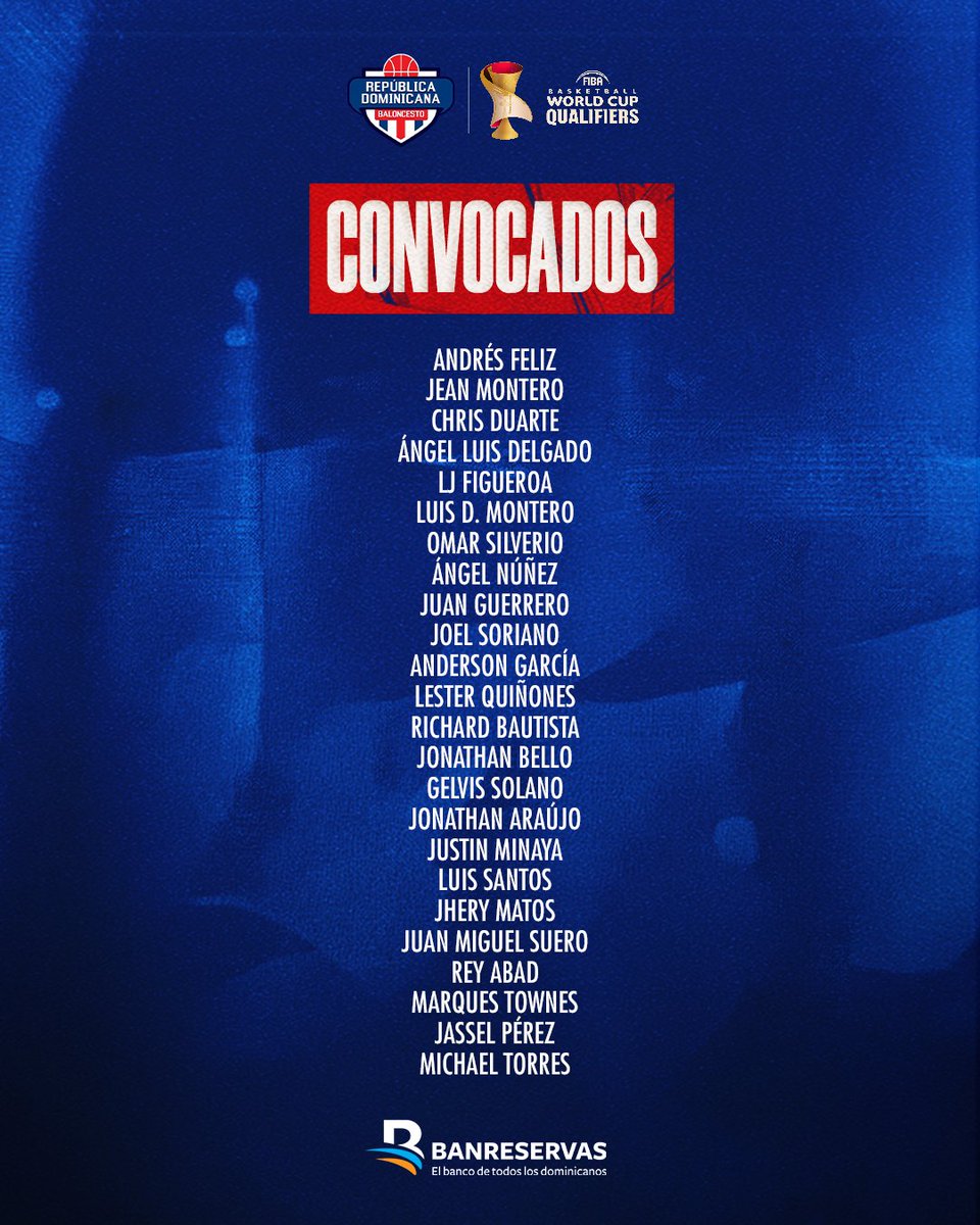 Selección de Baloncesto de la República Dominicana tweet media