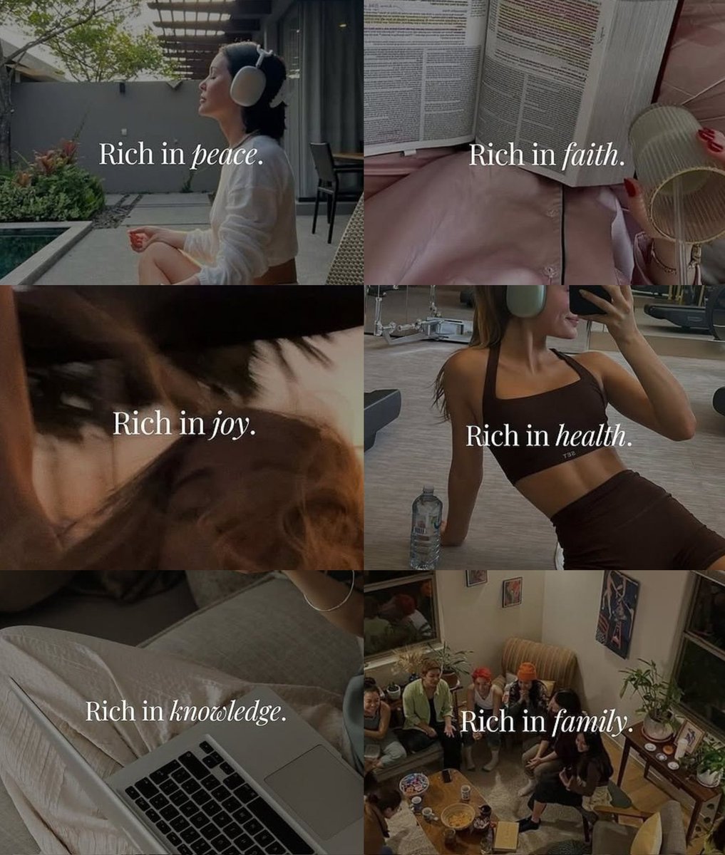 I'm RICH in everyway