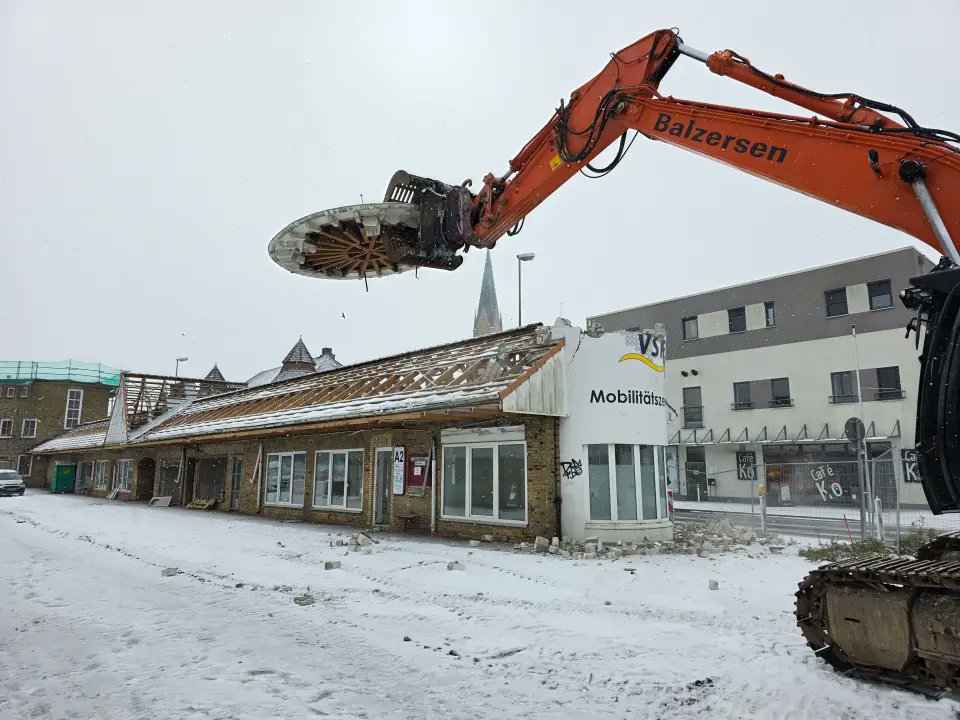 Abriss Schleswig ZOB