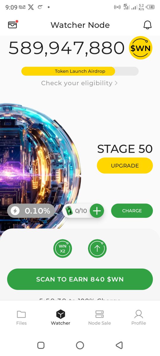 launching watchers node to secure <a href="/DeNetPro/">DeNet</a> storage network. Live
 from lagos #WatchersEverywhere