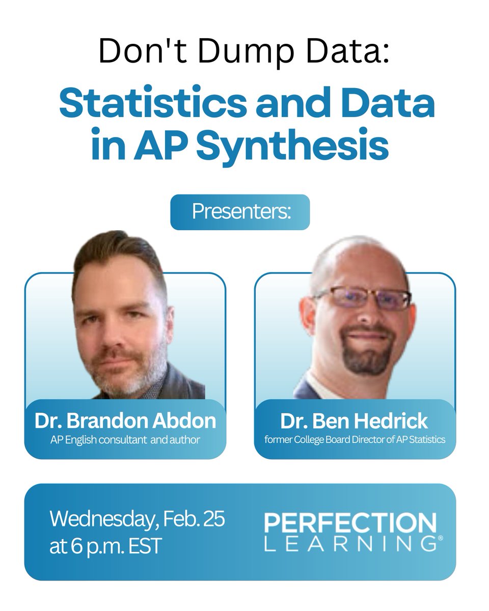 Perfection Learning tweet media