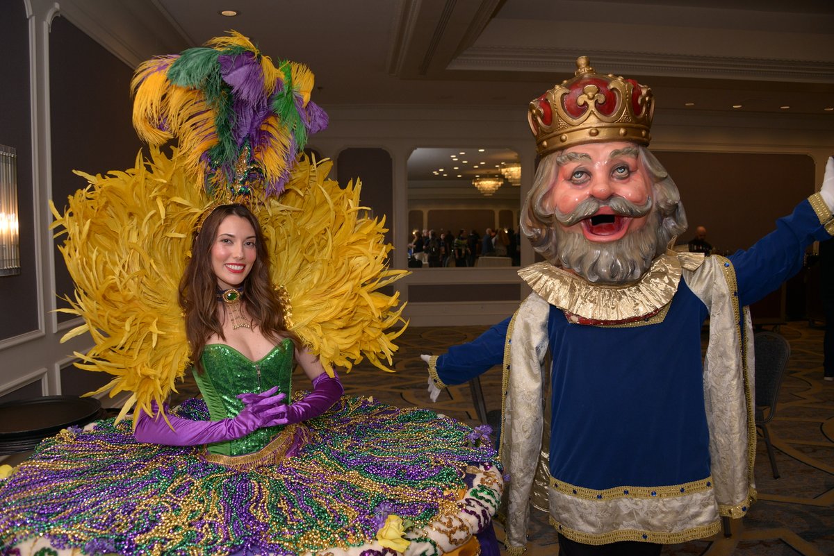 ForensicDNALab's tweet photo. Happy Fat Tuesday! ⚜️ It was a fun one, @The_AAFS. Thanks to everyone who stopped by our booth - it was great connecting over DNA, casework and Mardi Gras festivities. https://t.co/ND6E7Xa3WO