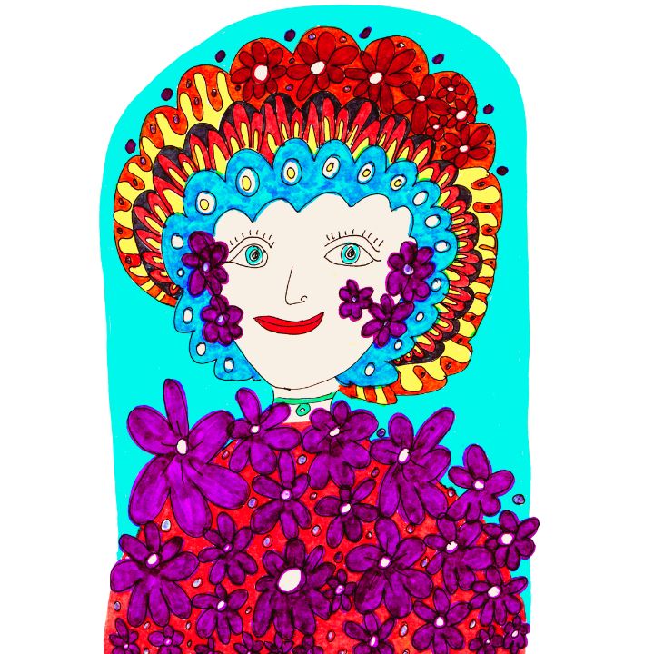 CatRobDesigns's tweet image. Art of the Day! "Abstract Woman". Buy at: ArtPal.com/catrionarobert…