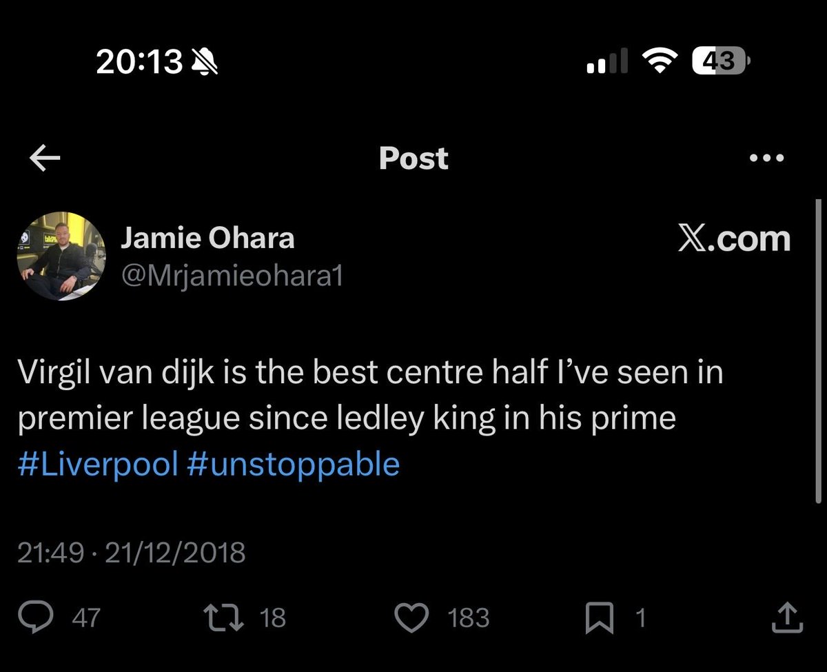 You weren’t even born when Gazza made his, what’s your point?

Also, 8 years ago you agreed with me? What changed?