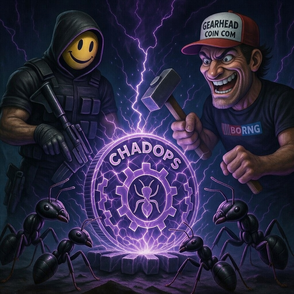 The <a href="/GearheadCoin/">GearHeadCoin</a> team is pulling up to a live Space with ChadOps.

Real builders.
No spoon-feeding.

If you’re serious about coins that actually move instead of just bark… be there.

Miss it and catch the replay like everyone else who’s always late.

Reminders in Comments! 👇
