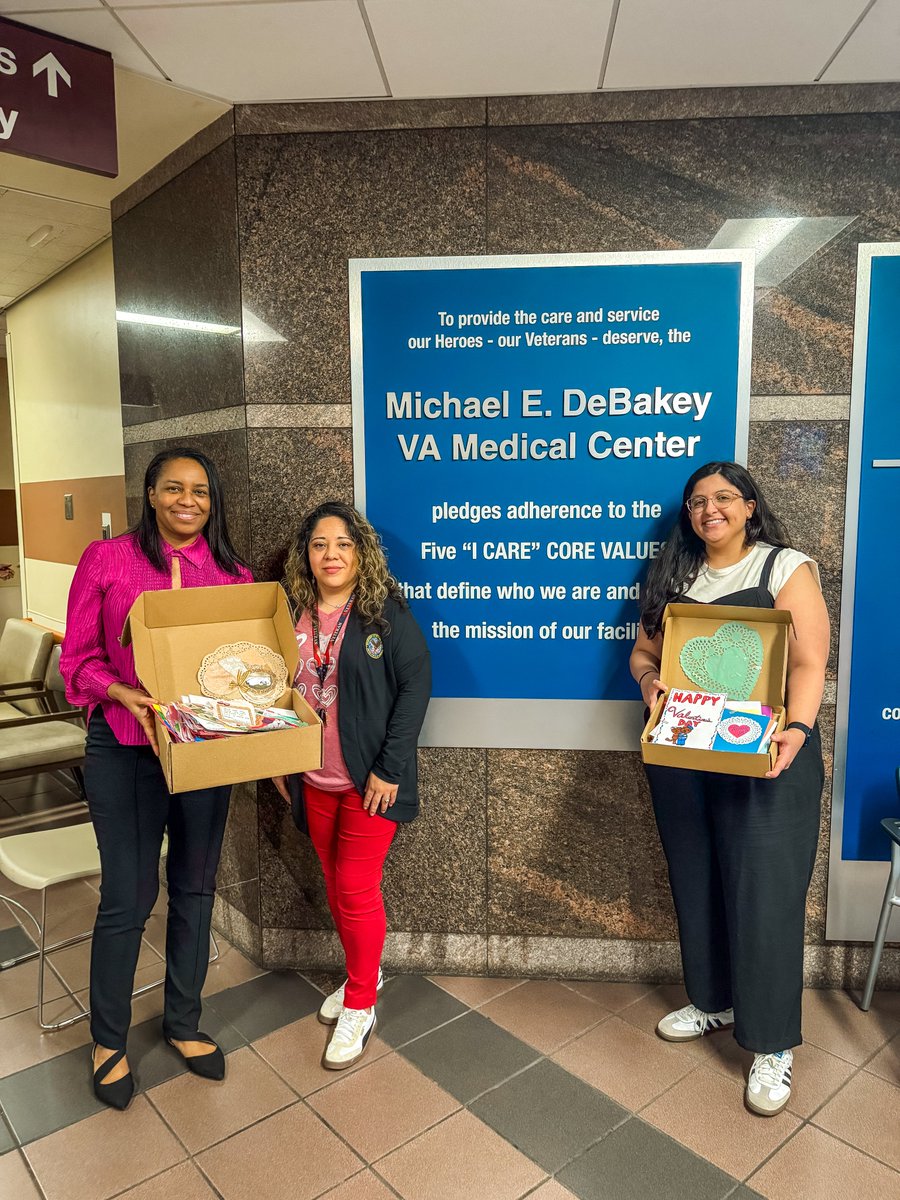 RepFletcher's tweet image. Last week, #TeamTX07 was sharing the love, delivering #ValentinesForVeterans at the Houston West, Sugar Land, and Richmond VA Clinics and at the Michael E. DeBakey VA Medical Center.

Thank you to all the classrooms, kids, and families across #TX07 who helped send love to