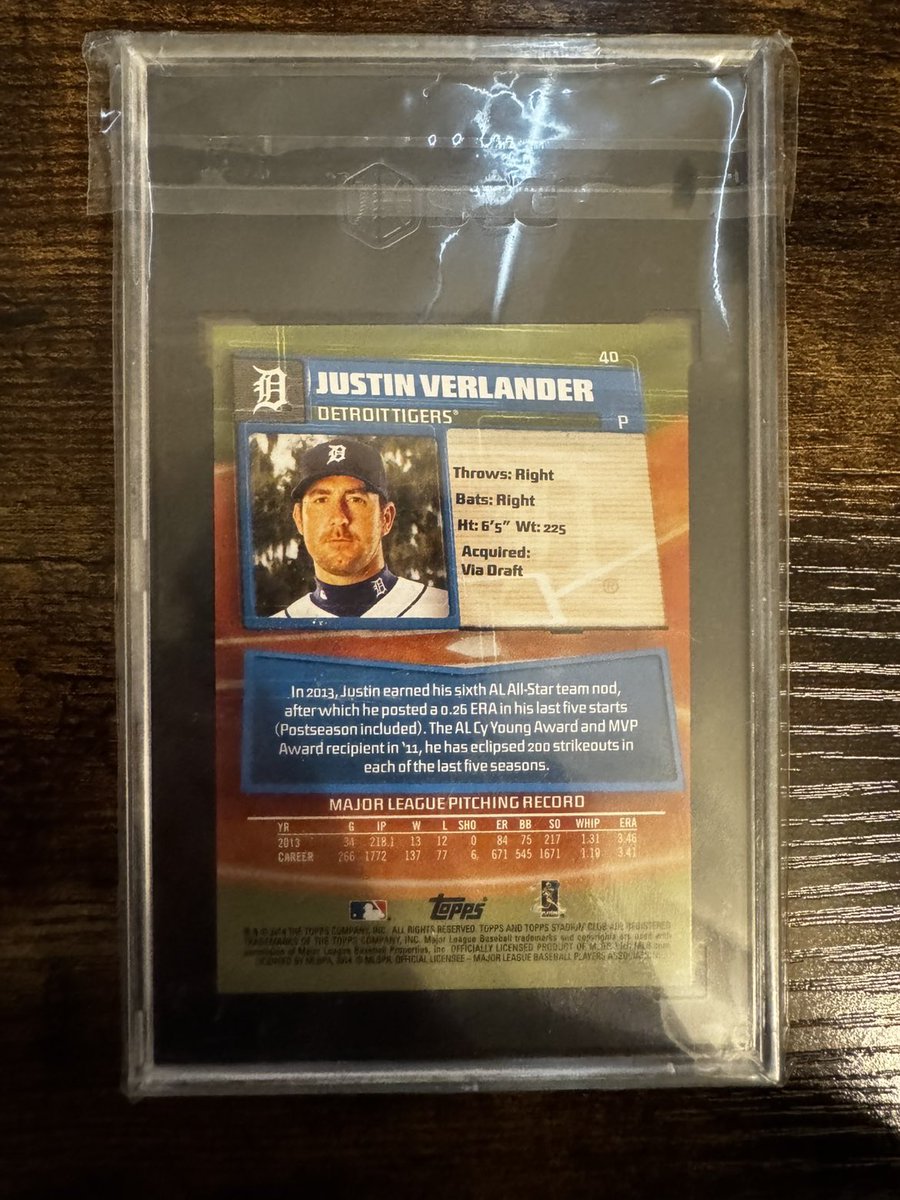 hitheavensports's tweet image. 1,000 follower giveaway🚨

You guys voted and we are giving away the SGC 10 Justin Verlander!

To Enter:
1. Follow 
2. Like
3. Repost
4. Comment your favorite baseball team

Winner will be announced Feb 27th!

#Giveaway #Baseball #Free #sportscards