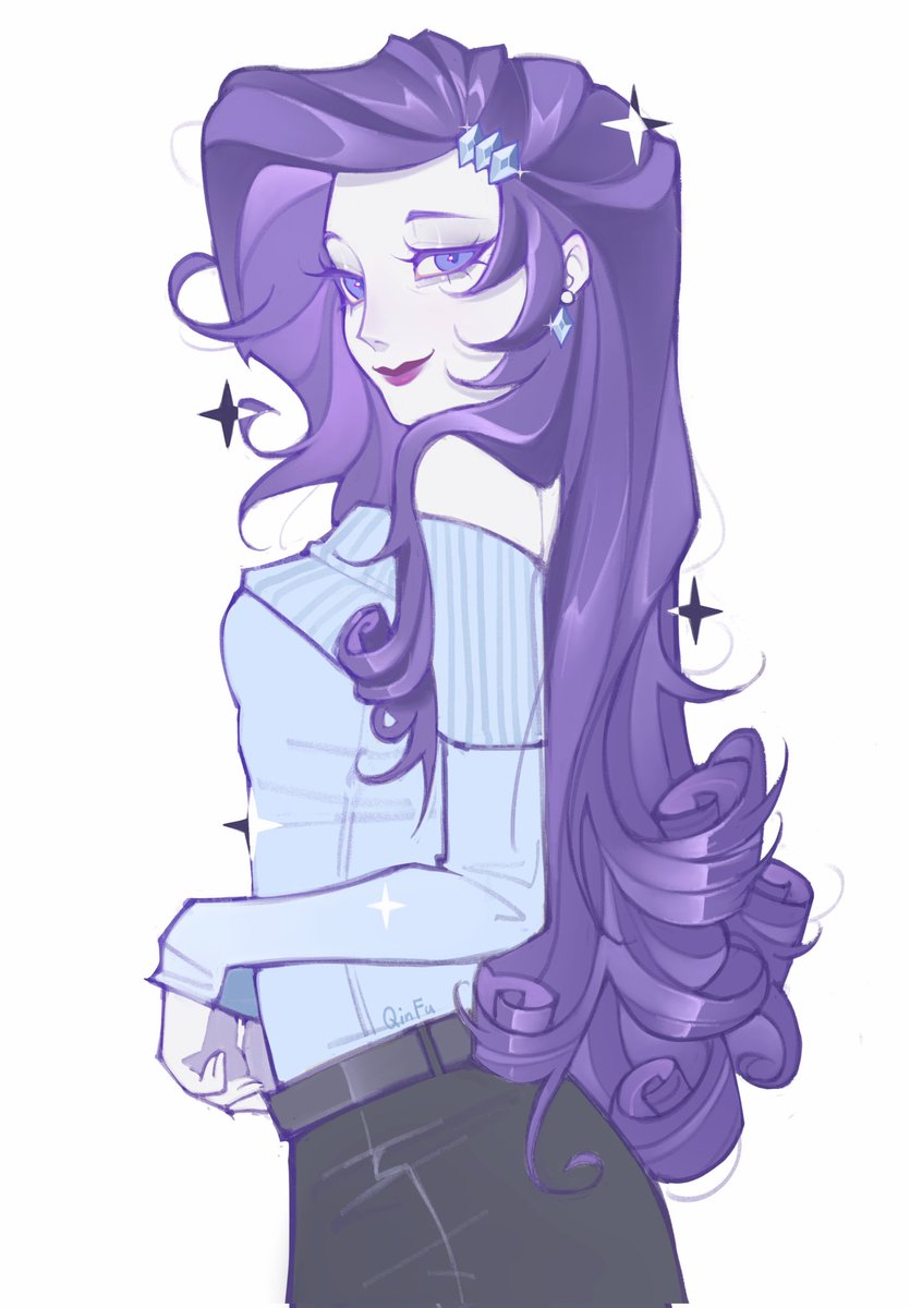 qinfu___'s tweet photo. 1/6
Finished drawing Rarity✦
Next up is Applejack🍎
#rarity #mlpfanart #mlpredesigns #mlp #fanart #sketch https://t.co/6W2CK0qOMx