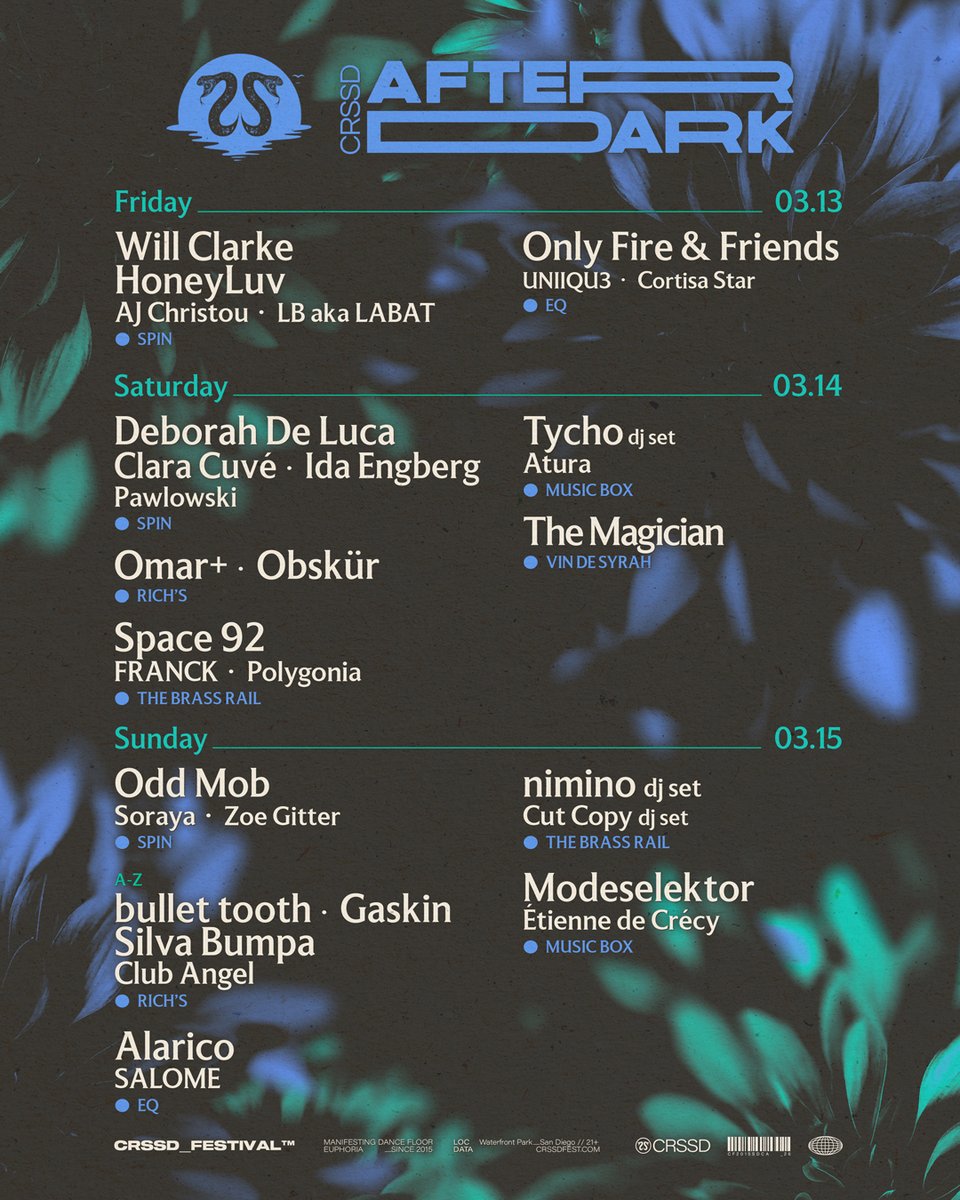 CRSSD Festival tweet media