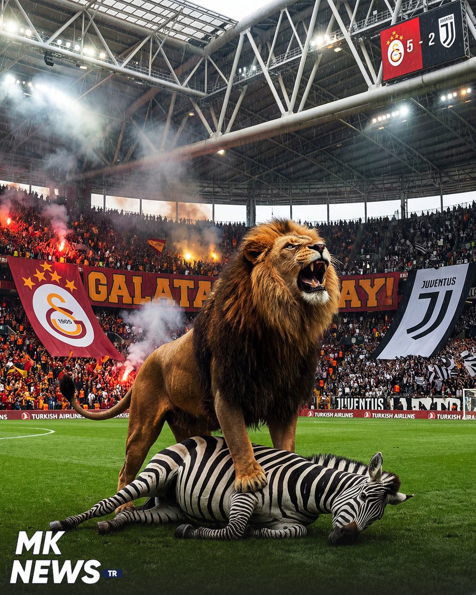 Galatasaray, Şampiyonlar Ligi'nde bir maçta 5 gol atan ilk Türk takımı oldu.

Juventus ise Şampiyonlar Ligi'nde ilk defa 5 gol yedi.