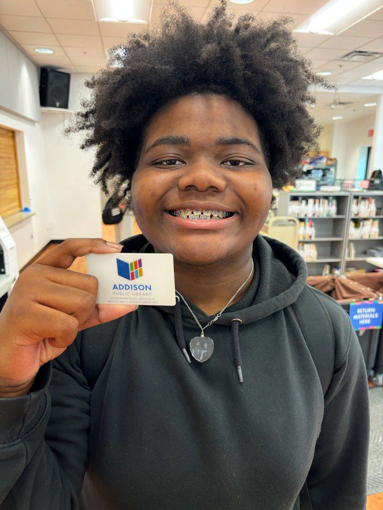 Addison Public Library tweet media