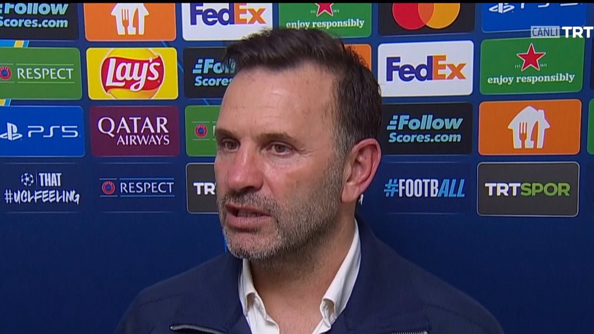 Okan Buruk: "Ayaklarımızın yere basması gerekiyor. İkinci maçı oynadıktan sonra sevinmemiz gerekiyor."