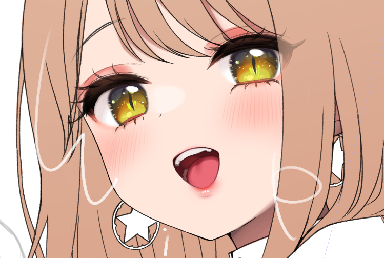 お顔まわりいじりまくってたら朝 