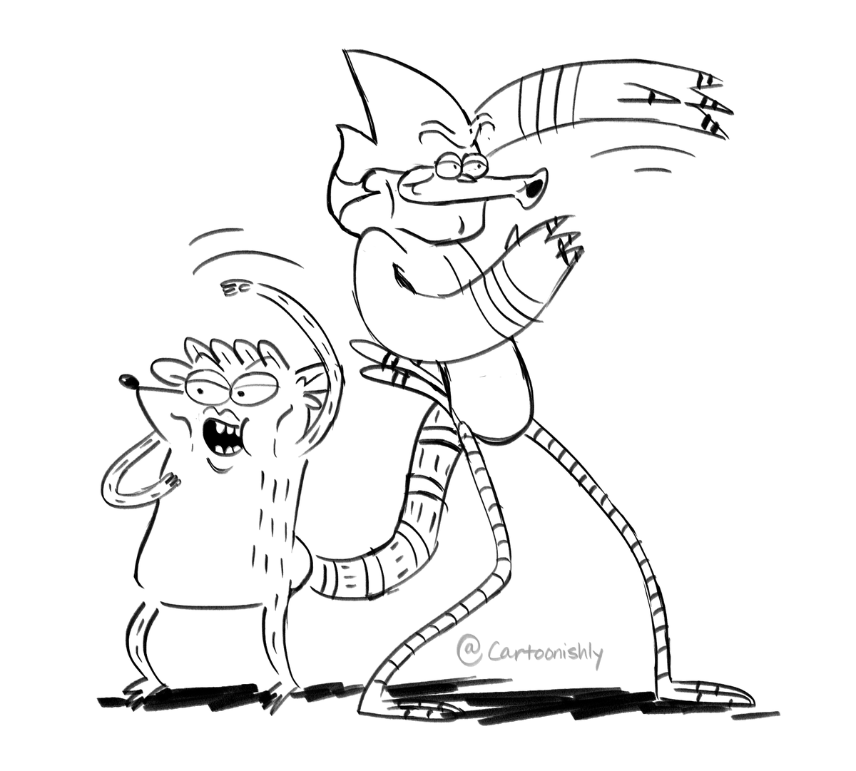 Cartoonishly tweet media