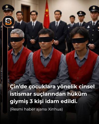 Çin, çocuklara cinsel istismarda bulunan 3 kişiyi idam etti.

Bir ülkenin vicdanı, çocuklarını ne kadar koruyabildiğiyle ölçülür.