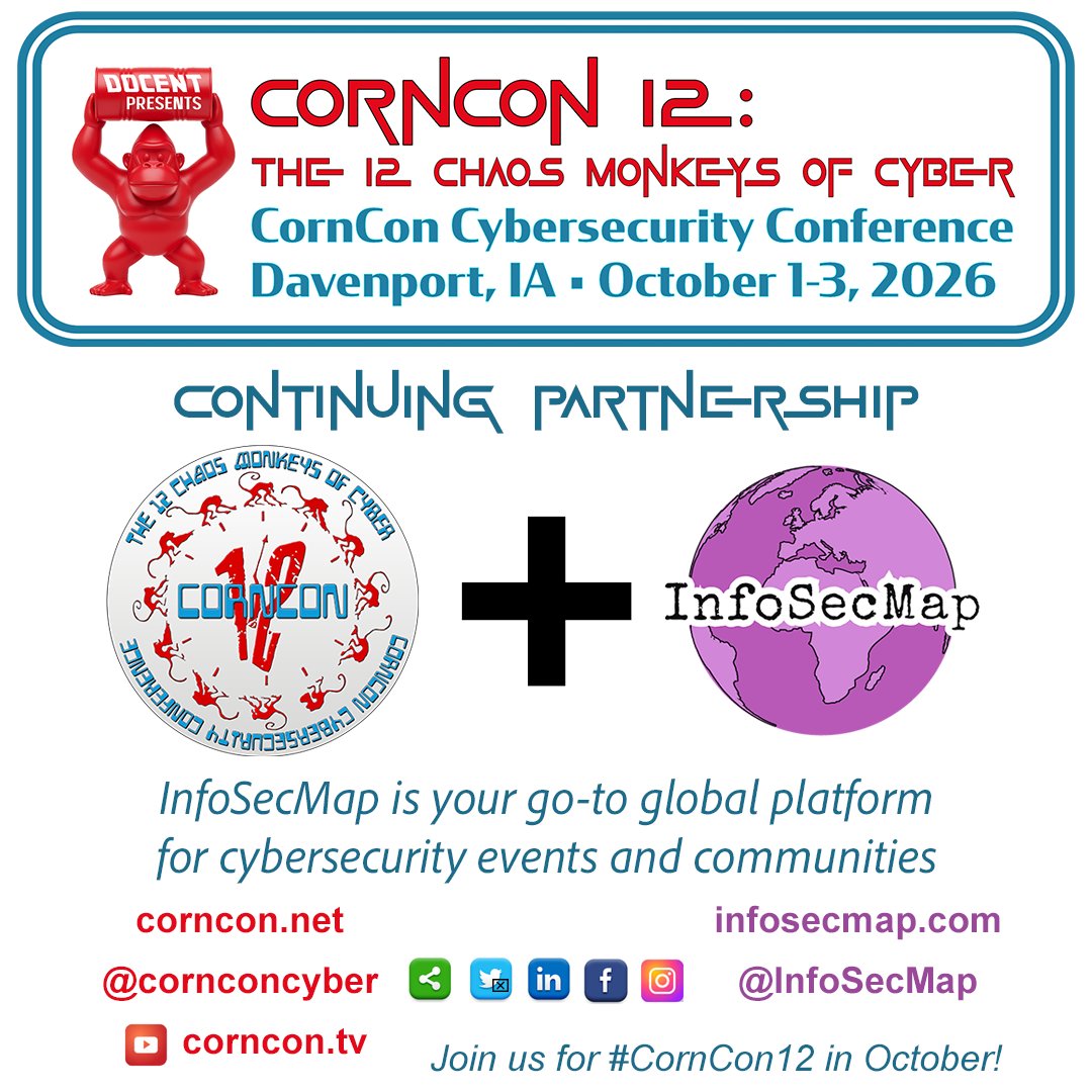 CornCon Cybersecurity Conference tweet media