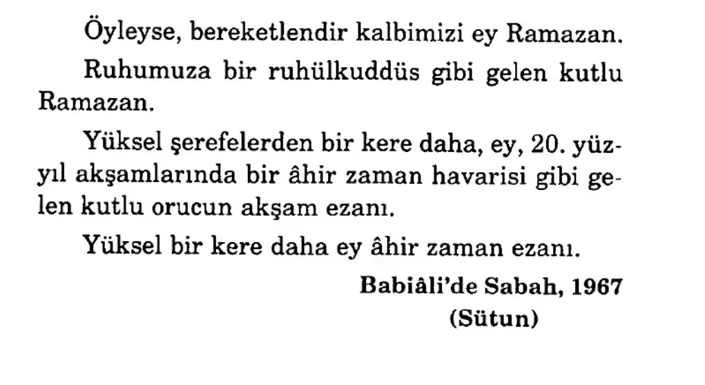 Hoş geldin ey Ramazan-ı Şerif🌙