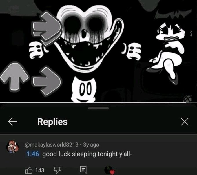 1:46 good luck sleeping tonight y'all-