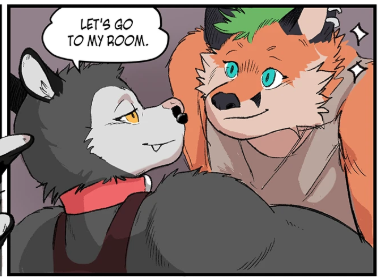 Herutastic's tweet photo. ✨THE PUNK AND THE GOTH✨

Probably off to play videogames!! 🕹️🎮

The Punk and the Goth is a spin-off comic. Support from the off-season helps produce the NEXT season of ITILY! 

Go check out P**TR**N for all the updates, the other off-season comic "Summerville", and more pics!! https://t.co/jvbMKPS6M3