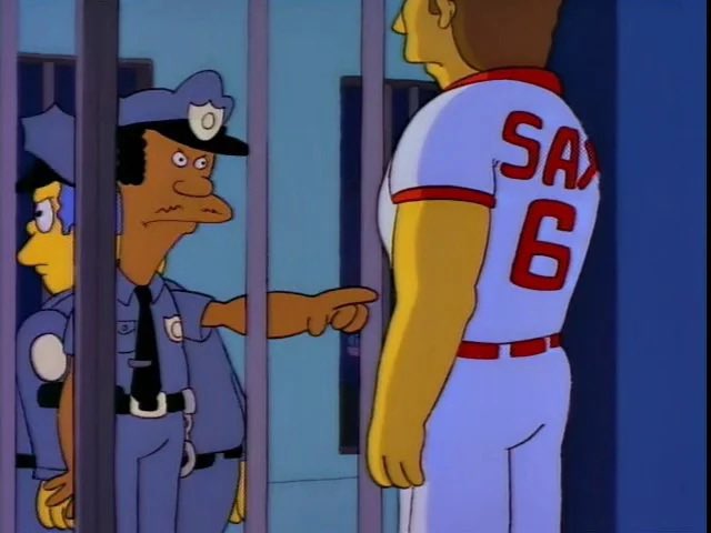 Don't I at least get to call my lawyer?

You watch too many movies, Sax.