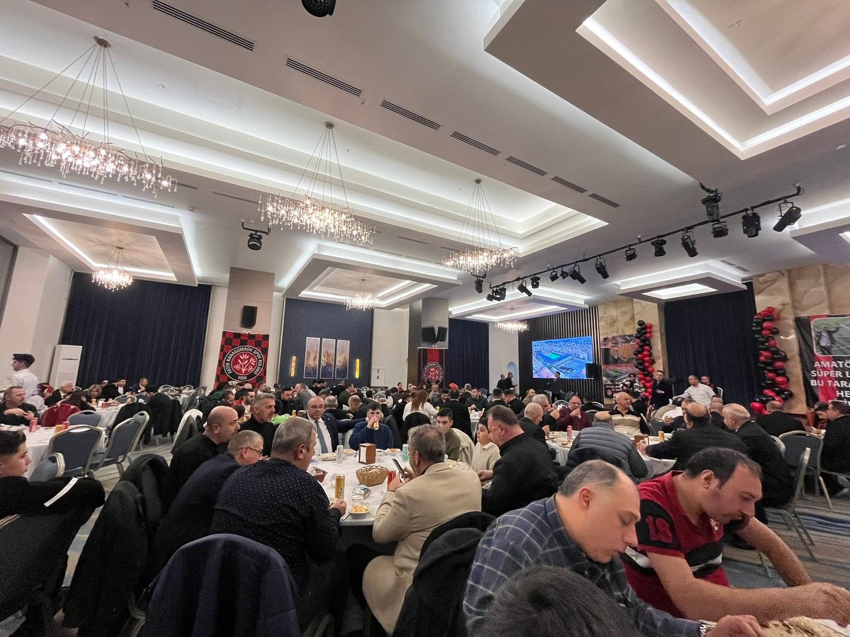 karagumruk_fan's tweet photo. Karagümrük Taraftar Derneği Olarak Düzenlediğimiz  100. Yılda Birlik ve Beraberlik Gecemize Katılan Karagümrük Spor Kulübü Başkanı  Sayın Süleyman Hurma'ya, As Başkanımız Sayın Yaşar Ecim'e ve  Büyük Karagümrük Taraftarına Teşekkür Ederiz..🚩🏴 https://t.co/OGPAGJy2FK