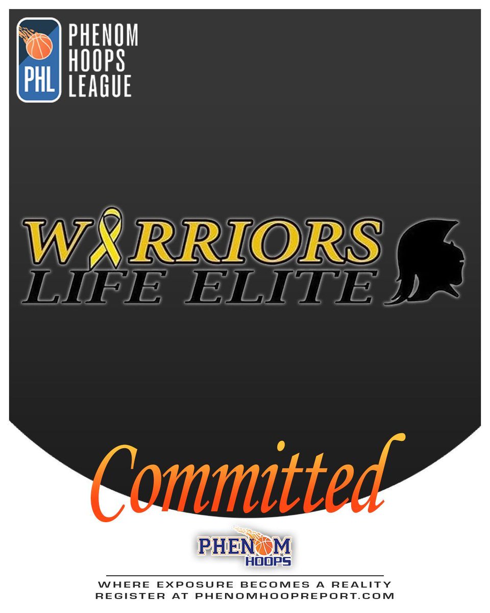 PhenomExposure's tweet image. Warriors Life Elite will be one of many programs competing in this year’s Phenom Hoops League. They look to compete, represent, and showcase their talent in a big way. Our Platform is Your Platform.

#PhenomHoops #PHL