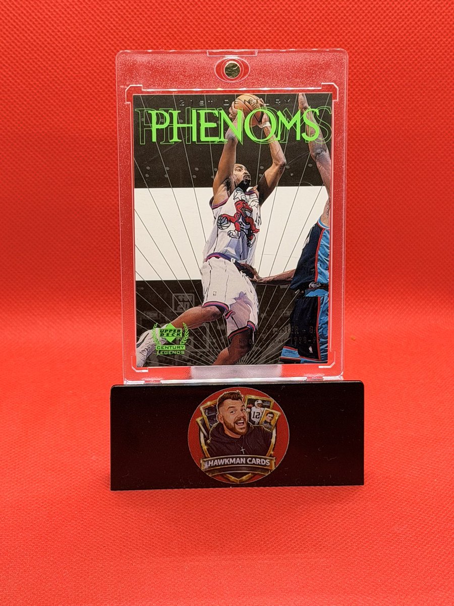 🚨GIVEAWAY #6🚨

1998 Upper Deck Century Legends Vince Carter Phenoms Rookie

Follow
Like
RT

Winner will be select Friday, Feb. 20th at 5PM EST