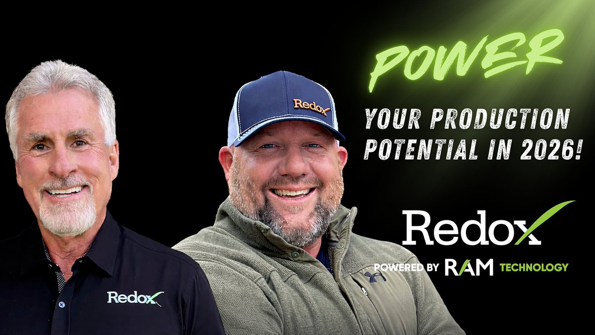 redoxgrows's tweet photo. Redox Founder Darin Moon joins CR Scebold, VP of the Midwest team, to break down how RAM Technology is changing the way growers think about powering production potential. From plant charge balance to real nutrient efficiency, learn how Redox is helping pushing higher yields and getting the most out of inputs in 2026. Link to watch: https://t.co/Imjgndl6xa