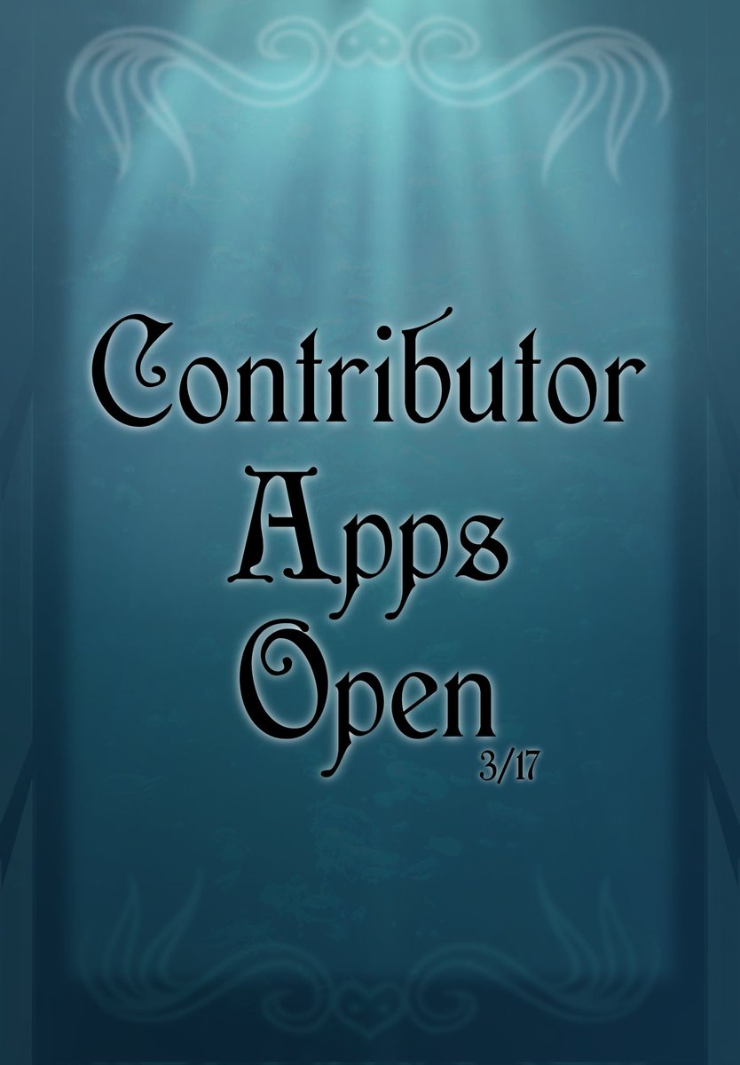 femlawzine's tweet photo. The time is now!!
Contributor applications are finally open!

Artists Form:
https://t.co/5BxlgIijqT
Writers Form:
https://t.co/DpxNDQLA8R

#ONEPIECE #TrafalgarLaw #FemLaw #OPZine #HeartPirates https://t.co/U13CZf2FtZ