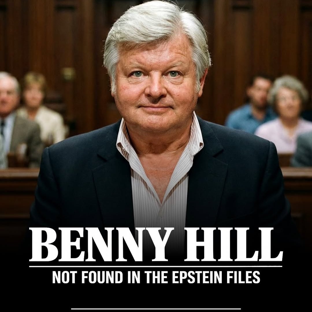 Benny Hill not found in the Epstein Files.