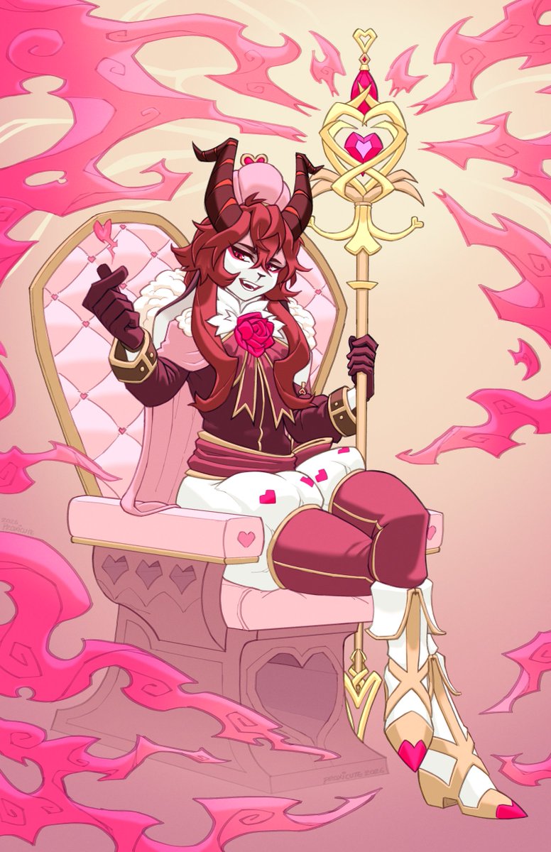 I recently took part in a Secret Santa Valentines event with some friends. This is the piece I ended up doing for <a href="/linkedarcher/">r e a [slow-posting]⊙▽⊙</a> ♥