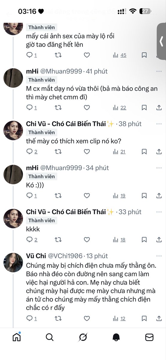 VChi1906's tweet photo. Tao đ biết ad page này là thằng nào con nào. Chúng m báo bố báo mẹ là chuyrnj của chúng m đừng lôi người khác vào tạo nghiệp. Bố mẹ cm đẻ ra chúng m đã là thất bại cuộc đời ông bả rồi, đừng kéo dài nỗi đau nữa. Bệnh quá mà thất bại thì thì tự chết đi https://t.co/IHXiGYC98c