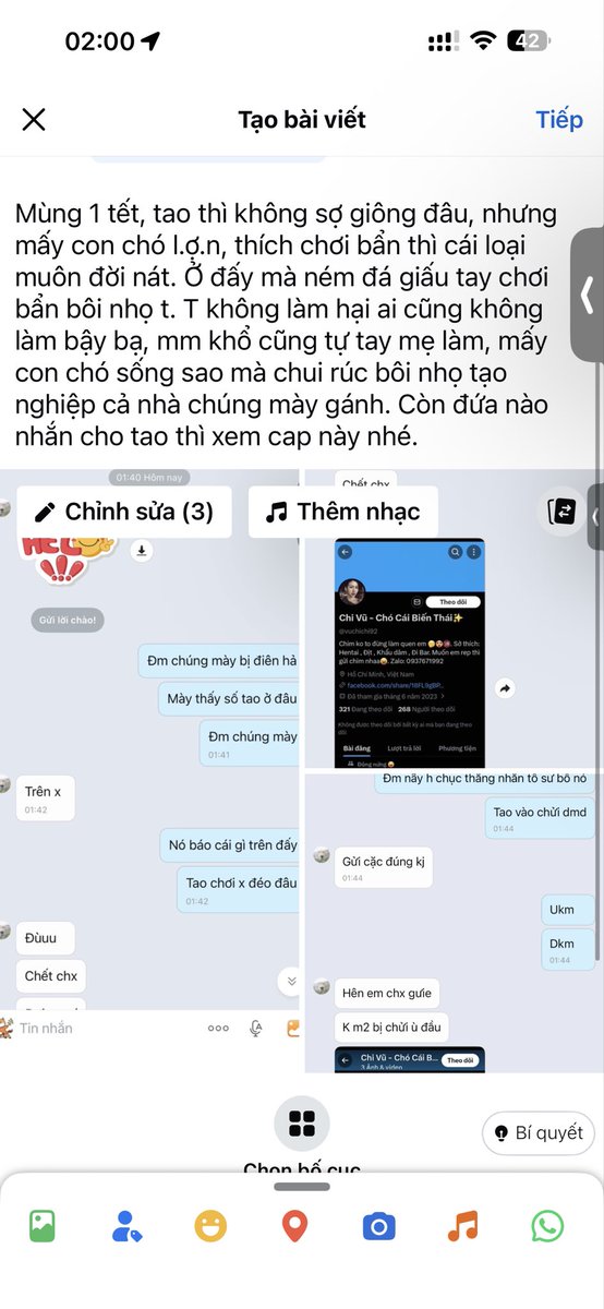 VChi1906's tweet photo. Tao đ biết ad page này là thằng nào con nào. Chúng m báo bố báo mẹ là chuyrnj của chúng m đừng lôi người khác vào tạo nghiệp. Bố mẹ cm đẻ ra chúng m đã là thất bại cuộc đời ông bả rồi, đừng kéo dài nỗi đau nữa. Bệnh quá mà thất bại thì thì tự chết đi https://t.co/IHXiGYC98c