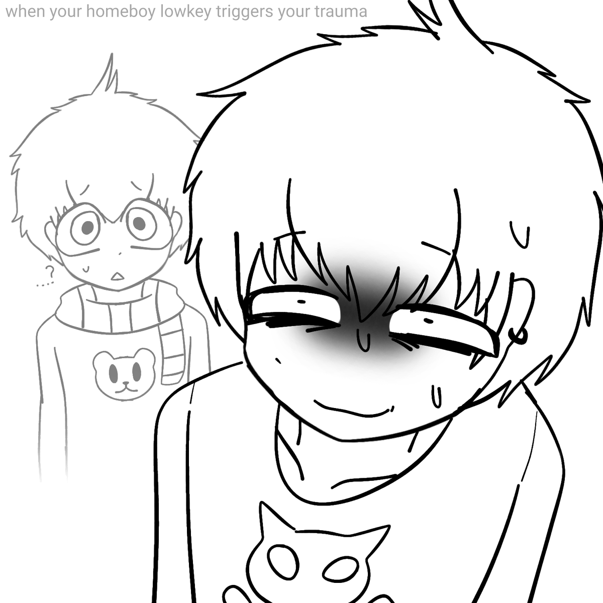 (⚠️ Implied abuse) Headcanon #terriblemouse